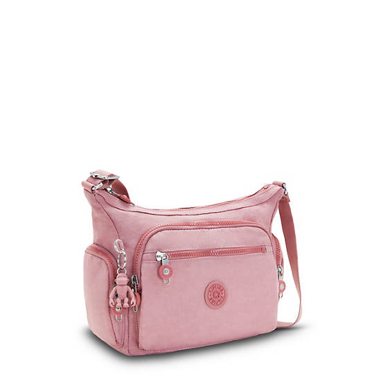 Kipling Gabbie Small Crossbodytassen Beige Roze | BE 1137TC